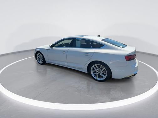 Glacier White 2024 Audi A5 Sportback S line Premium Plus