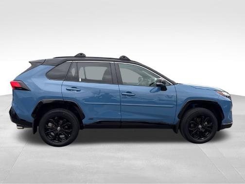 Midnight Black Metallic 2023 Toyota RAV4 Hybrid XSE