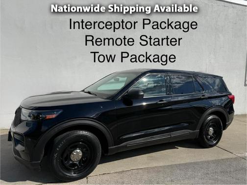 Black 2020 Ford Utility Police Interceptor Base