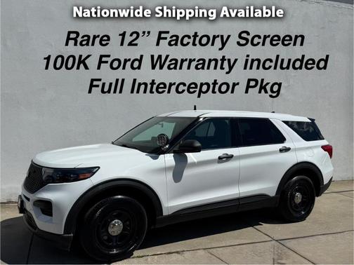 White 2022 Ford Utility Police Interceptor Base