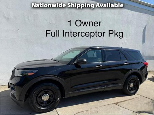 Black 2021 Ford Utility Police Interceptor Base