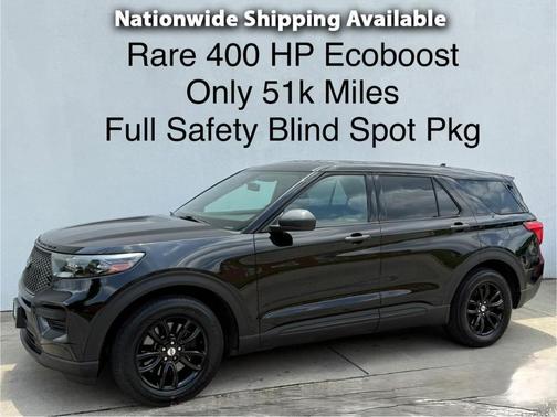Black 2020 Ford Utility Police Interceptor Base