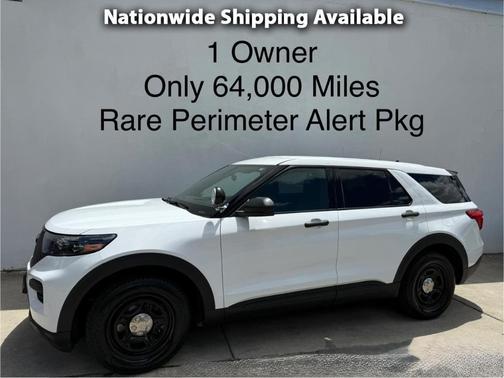 White 2022 Ford Utility Police Interceptor Base