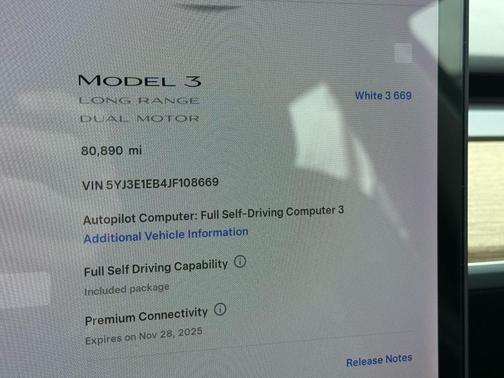 2018 Tesla Model 3 Long Range