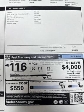 2018 Tesla Model 3 Long Range