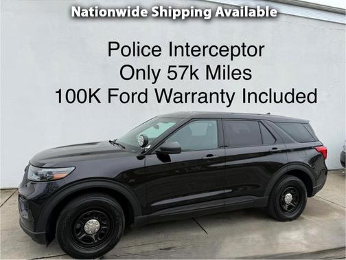 Black 2022 Ford Utility Police Interceptor Base