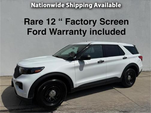 White 2022 Ford Utility Police Interceptor Base