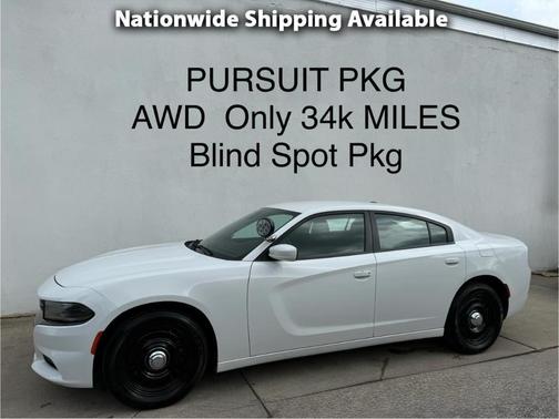 White 2021 Dodge Charger Police