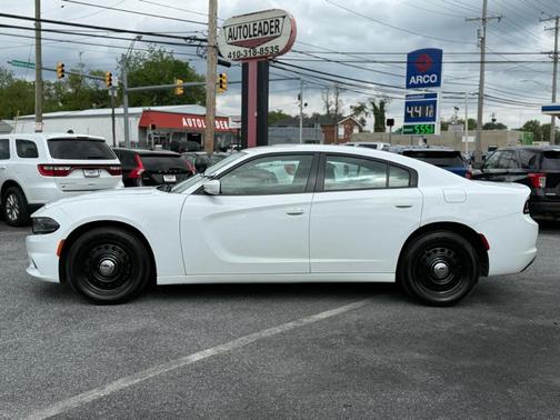 White 2021 Dodge Charger Police
