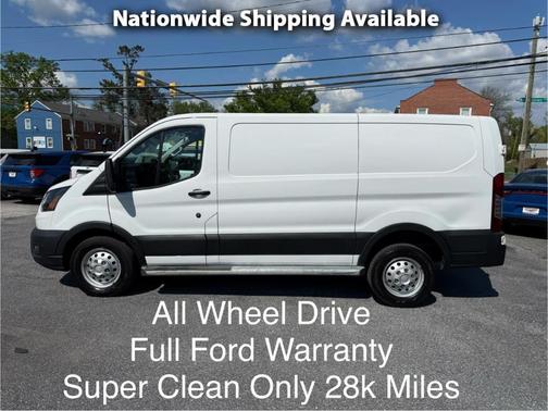 White 2024 Ford Transit-250 T-250 130 LOW RF 9070 GVWR