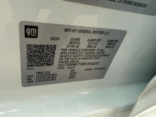 2024 GMC Sierra 2500 SLE