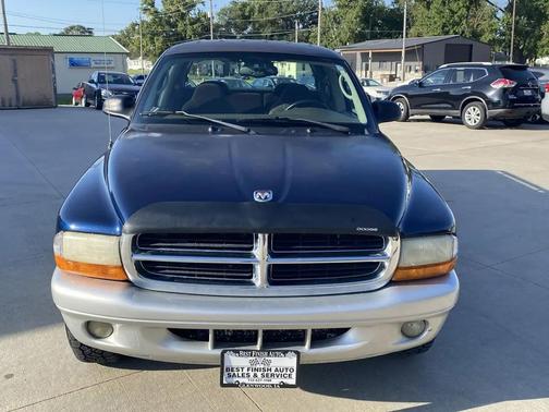 Blue 2002 Dodge Dakota SLT Quad Cab