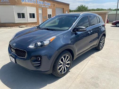 Pacific Blue 2017 Kia Sportage EX