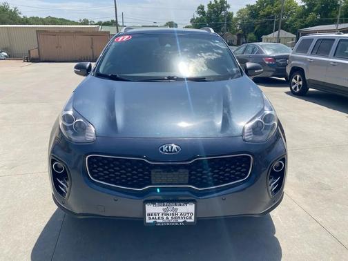 Pacific Blue 2017 Kia Sportage EX