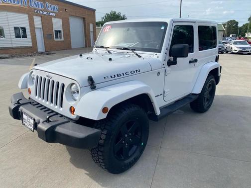 Bright White Clearcoat 2012 Jeep Wrangler Rubicon