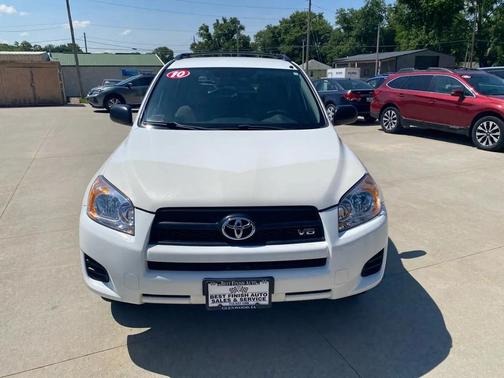 Super White 2010 Toyota RAV4 Base