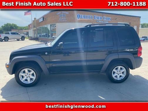 Black Clearcoat 2004 Jeep Liberty Sport