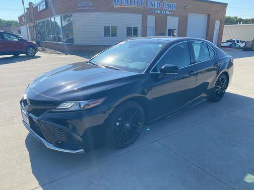 Midnight Black Metallic 2023 Toyota Camry XSE