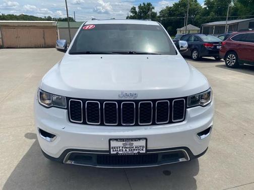 Bright White Clearcoat 2017 Jeep Grand Cherokee Limited