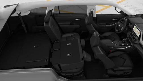White 2026 Toyota Highlander Hybrid XLE