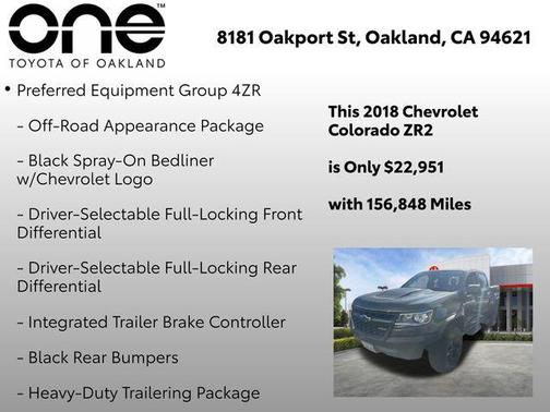 2018 Chevrolet Colorado ZR2