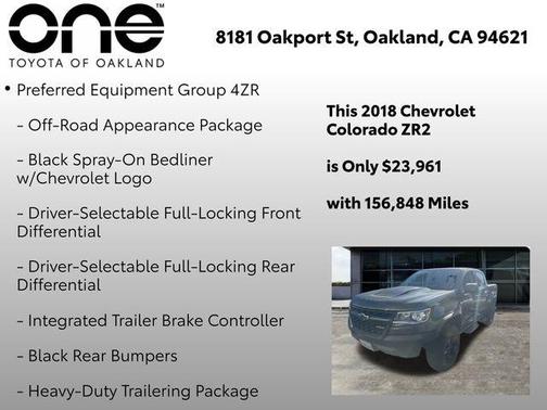 2018 Chevrolet Colorado ZR2