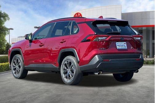 Ruby Flare Pearl 2023 Toyota RAV4 Hybrid XLE Premium