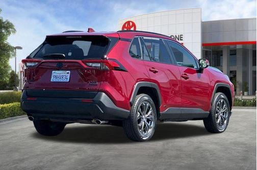 Ruby Flare Pearl 2023 Toyota RAV4 Hybrid XLE Premium