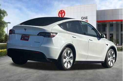 Pearl White Multi-Coat 2020 Tesla Model Y Long Range Dual Motor All-Wheel Drive