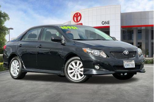 Black Sand Pearl 2010 Toyota Corolla S