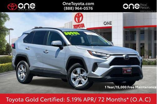 Silver Sky Metallic 2024 Toyota RAV4 XLE
