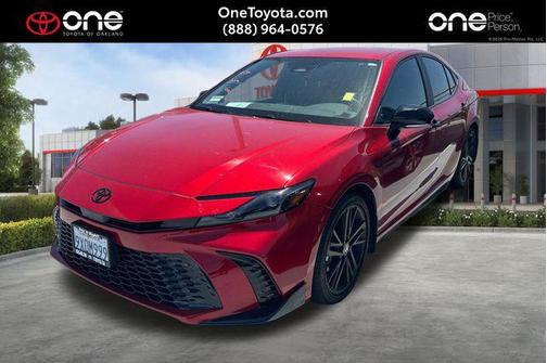 Supersonic Red 2026 Toyota Camry Nightshade