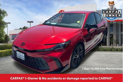 Supersonic Red 2026 Toyota Camry Nightshade