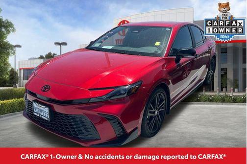 Supersonic Red 2026 Toyota Camry Nightshade
