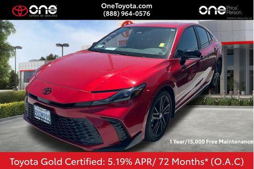 Supersonic Red 2026 Toyota Camry Nightshade
