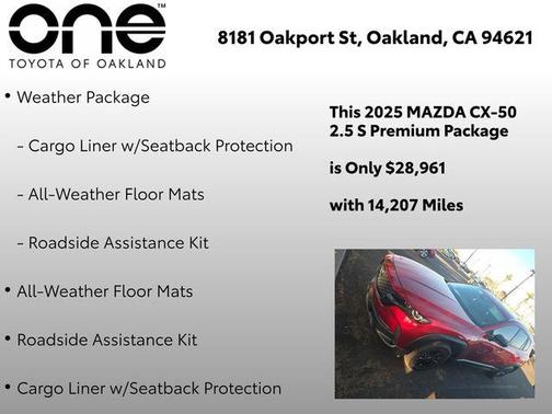 2025 Mazda CX-50 2.5 S Premium Package