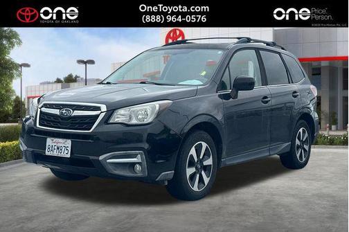 Crystal Black Silica 2018 Subaru Forester 2.5i Limited