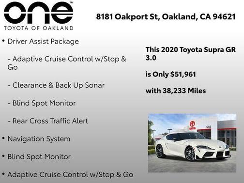 2020 Toyota GR Supra 3.0