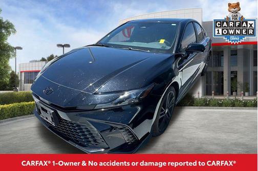Midnight Black Metallic 2026 Toyota Camry SE