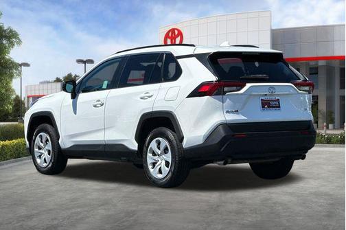 Super White 2019 Toyota RAV4 LE