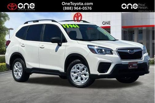 Crystal White Pearl 2020 Subaru Forester Base