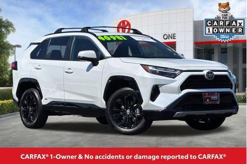 Beige 2025 Toyota RAV4 Hybrid SE