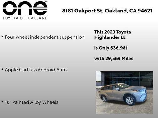 2023 Toyota Highlander LE
