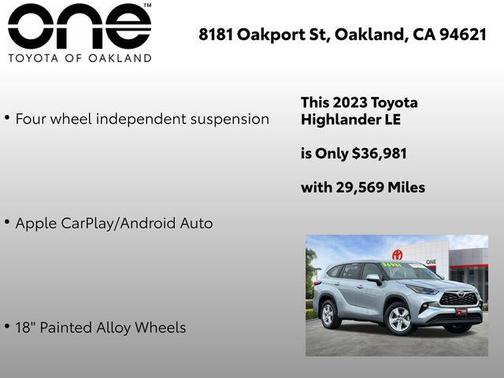 2023 Toyota Highlander LE
