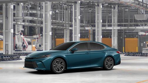 Teal 2026 Toyota Camry XLE