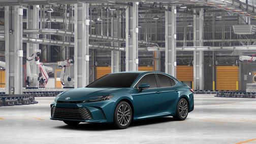 Teal 2026 Toyota Camry XLE