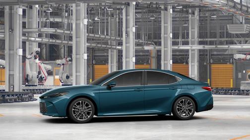 Teal 2026 Toyota Camry XLE