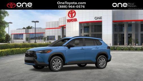 Cavalry Blue 2026 Toyota Corolla Cross LE
