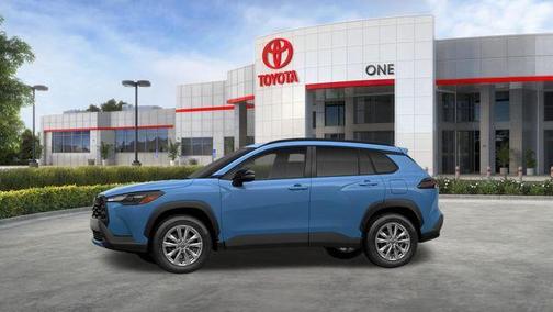 Cavalry Blue 2026 Toyota Corolla Cross LE