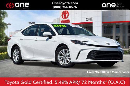 Ice 2025 Toyota Camry LE